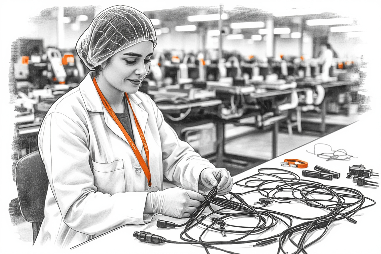 Сборщик схемных жгутов (под обучение)