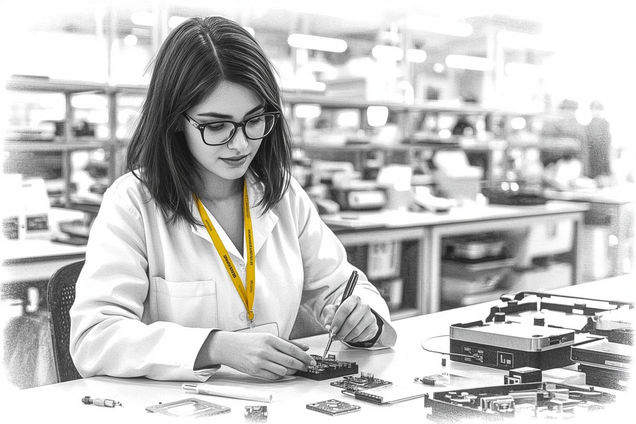 Сборщица изделий электронной техники